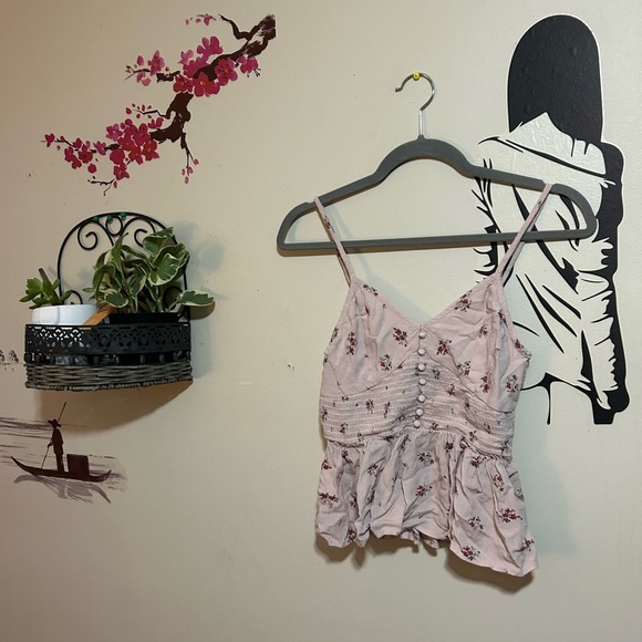 Pink Floral Sleeveless Top - Picture 10 of 10